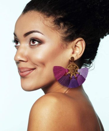 Handmade Boho Tassel Earrings